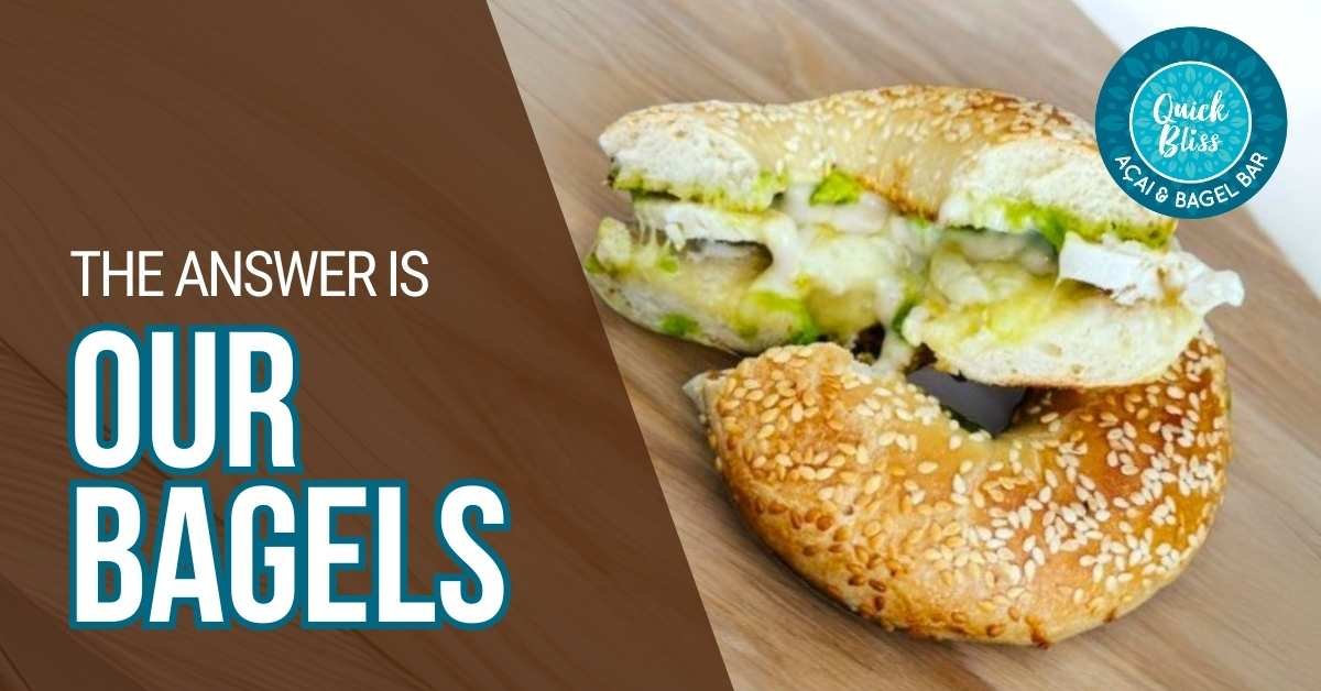 Breakfast, Brunch, or Lunch: Our Bagels Are the Answer